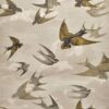 brown animal wallpaper from john derian