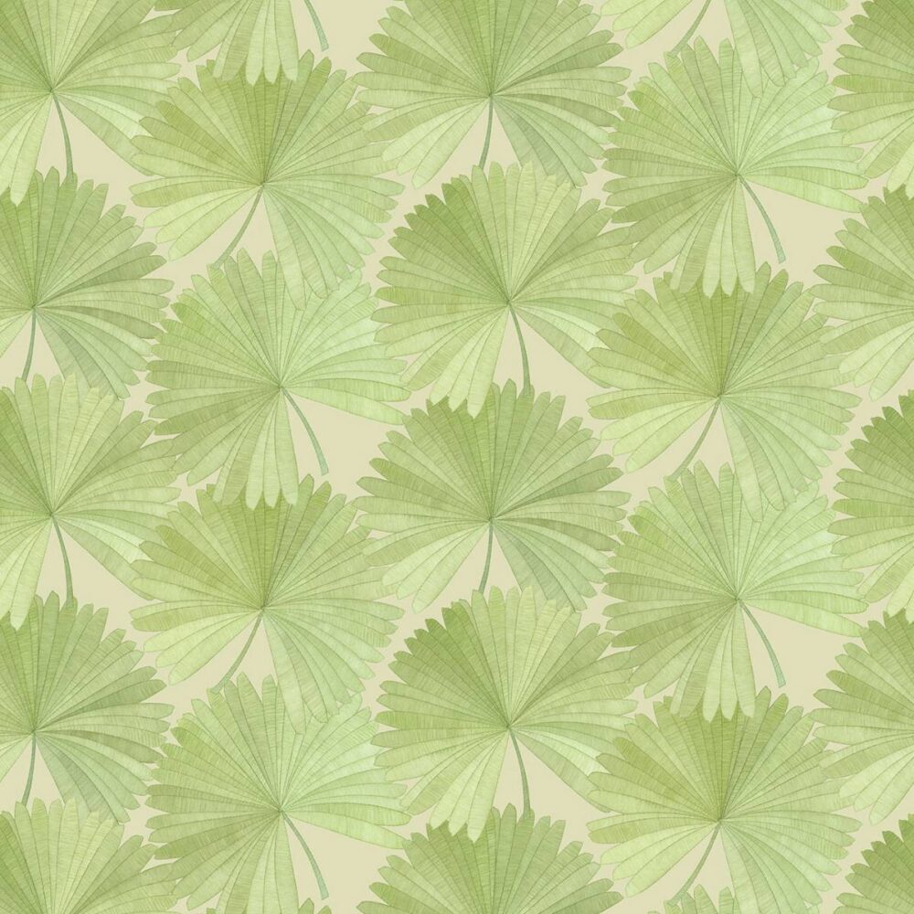 Bangkok Nights Wallpaper - Lawn by green botanical wallpaper from linwood fabrics
