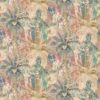 multicolour botanical wallpaper from linwood fabrics