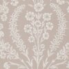 black-grey botanical wallpaper from nina campbell