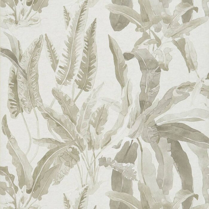 Benmore Wallpaper - Grey / Ivory swatch