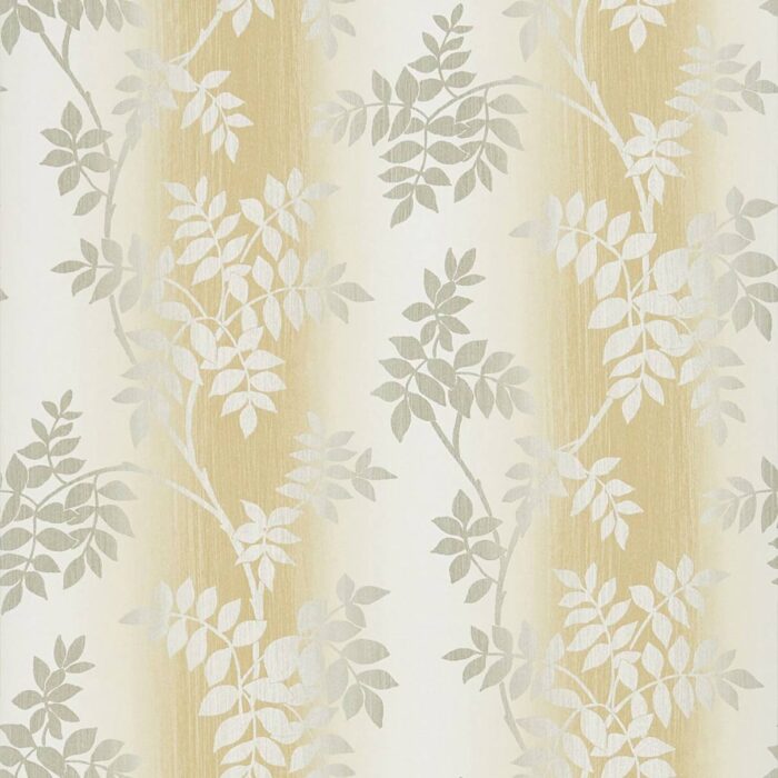 Posingford Wallpaper - Yellow / Grey swatch
