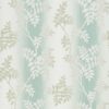 blue botanical wallpaper from nina campbell