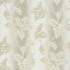 black-grey botanical wallpaper from nina campbell