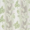black-grey botanical wallpaper from nina campbell