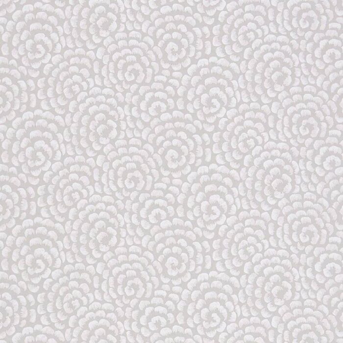 Kingsley Wallpaper - Dove Grey / Ivory swatch