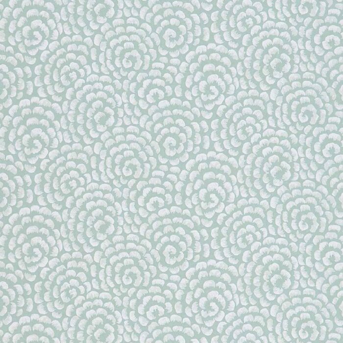 Kingsley Wallpaper - Duck Egg / Ivory swatch