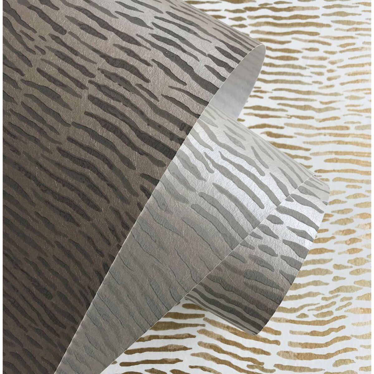 Arles Wallpaper - Dove / Silver by Arles Wallpaper - Dove / Silver from