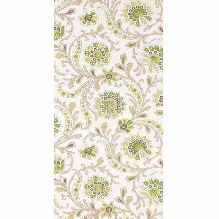 Baville Wallpaper - Green / Taupe swatch