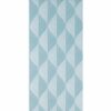 blue botanical wallpaper from nina campbell