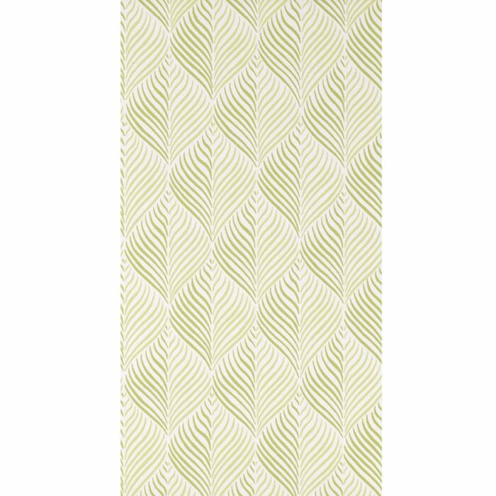 Bonnelles Wallpaper - Green / Ivory – Gold / Ivory swatch
