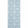 blue animal wallpaper from nina campbell