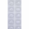 black-grey animal wallpaper from nina campbell