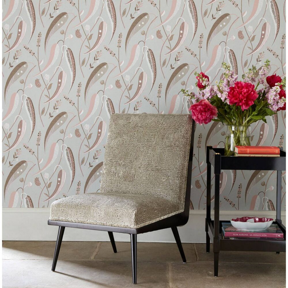 Fortoiseau Wallpaper - Grey by Fortoiseau Wallpaper - Grey from