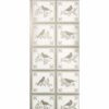 black-grey animal wallpaper from nina campbell