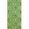 green spotted wallpaper from nina campbell