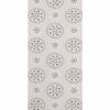 black-grey spotted wallpaper from nina campbell