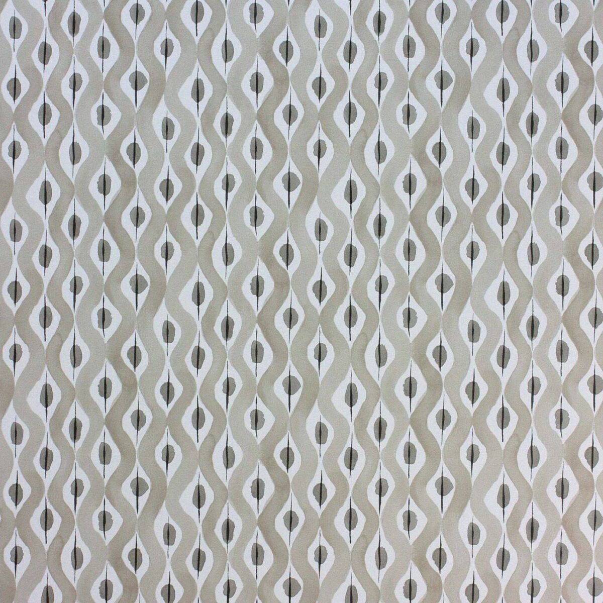 brown striped wallpaper from nina campbell