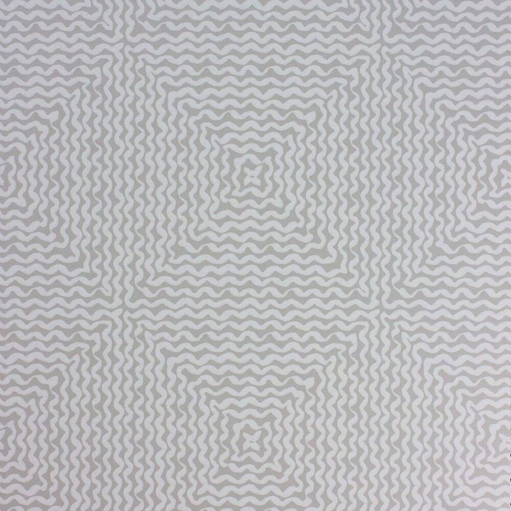 Mourlot Wallpaper - Grey by black-grey geometric wallpaper from nina campbell