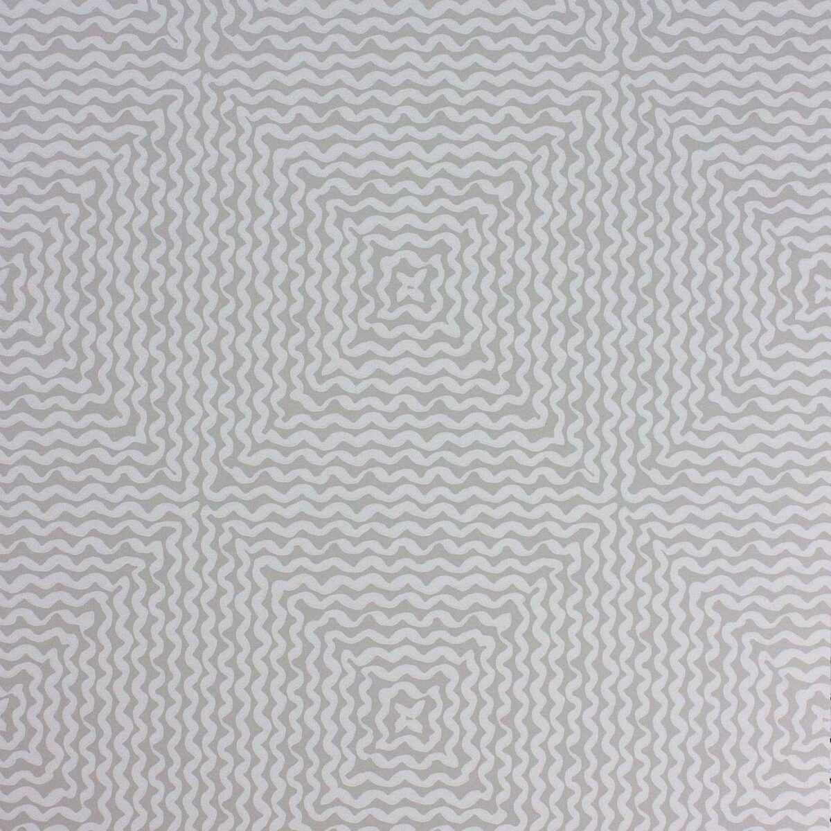 black-grey geometric wallpaper from nina campbell