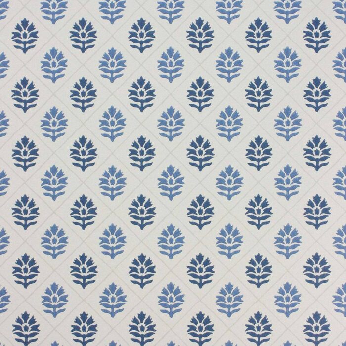 Camille Wallpaper - Indigo / Blue swatch
