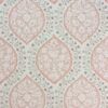 pink botanical wallpaper from nina campbell