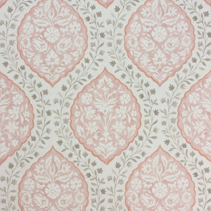 Marguerite Wallpaper - Pink / Grey swatch