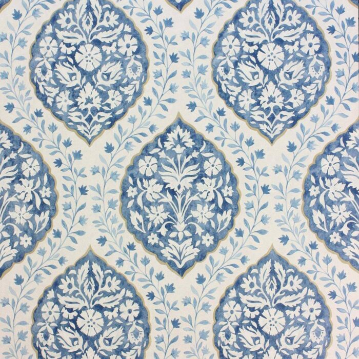 Marguerite Wallpaper - Indigo / Blue swatch