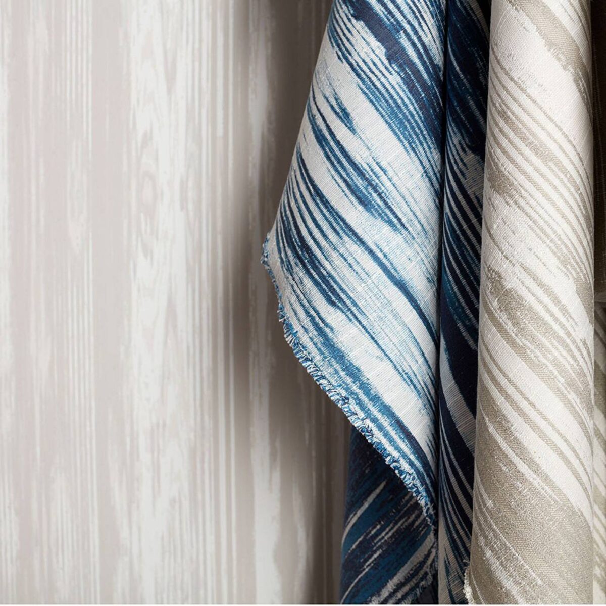 Pampelonne Wallpaper - Ivory / White by Pampelonne Wallpaper - Ivory / White from