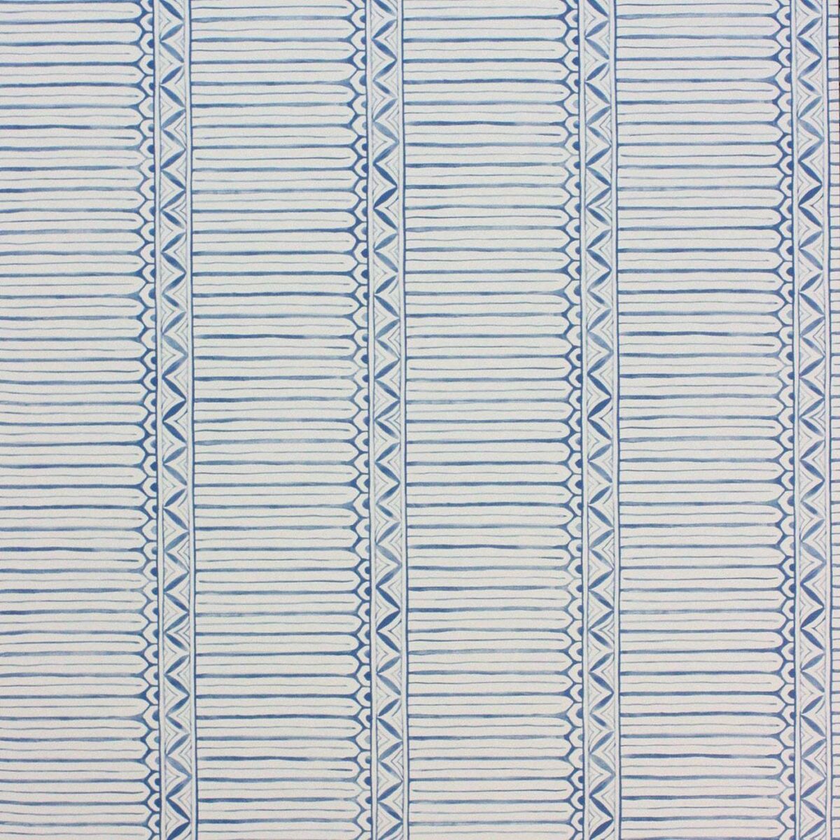 blue striped wallpaper from nina campbell