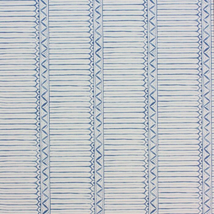 Domiers Wallpaper - Indigo / Ivory swatch