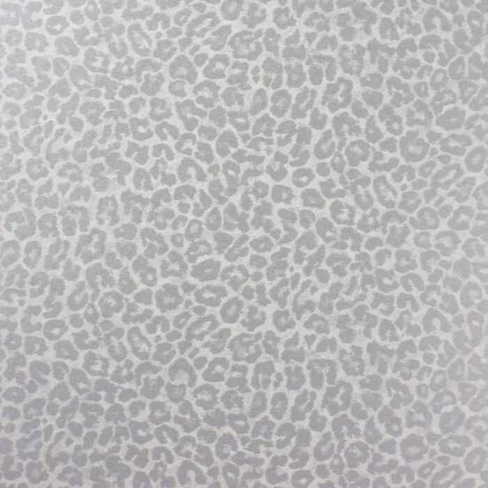 Pardus Wallpaper - Metallic Silver / Pale Stone swatch