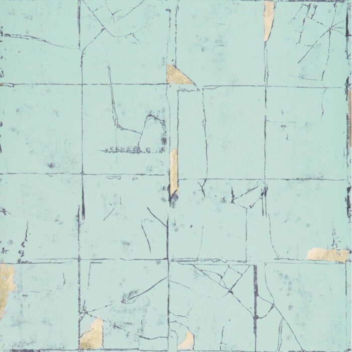 Faenza Tile Wallpaper - Mint swatch