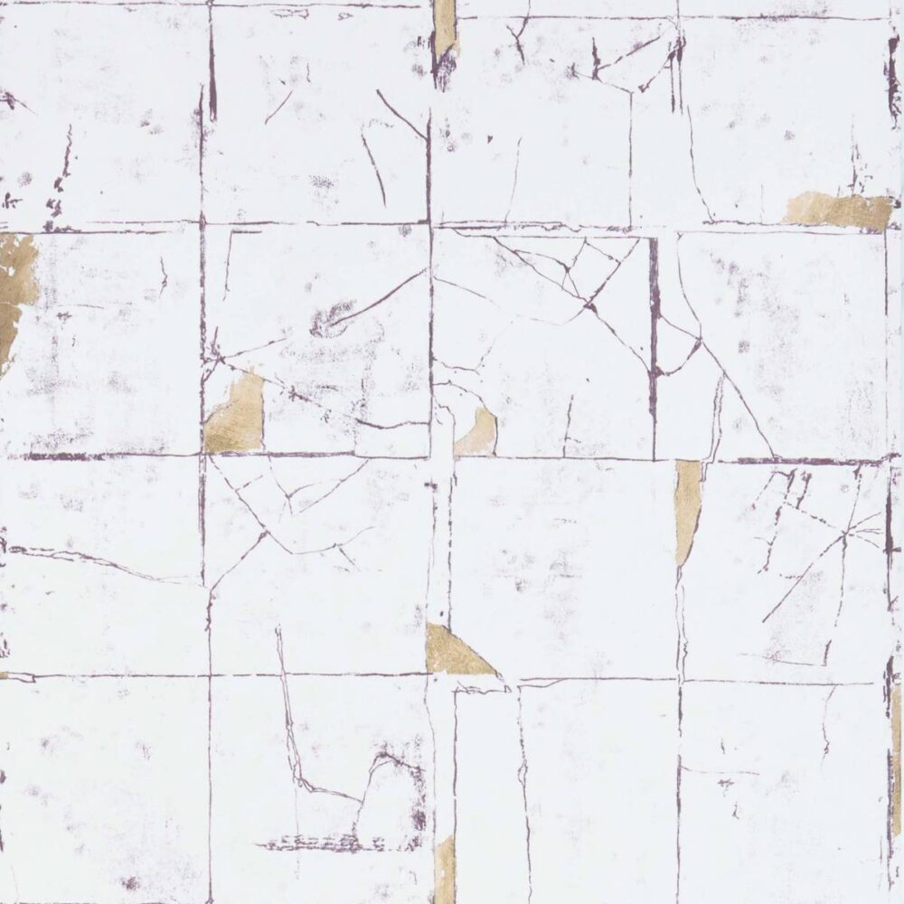 Faenza Tile Wallpaper - Stone by black-grey geometric wallpaper from osborne & little