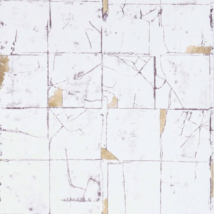 Faenza Tile Wallpaper - Stone swatch