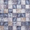 black-grey geometric wallpaper from osborne & little