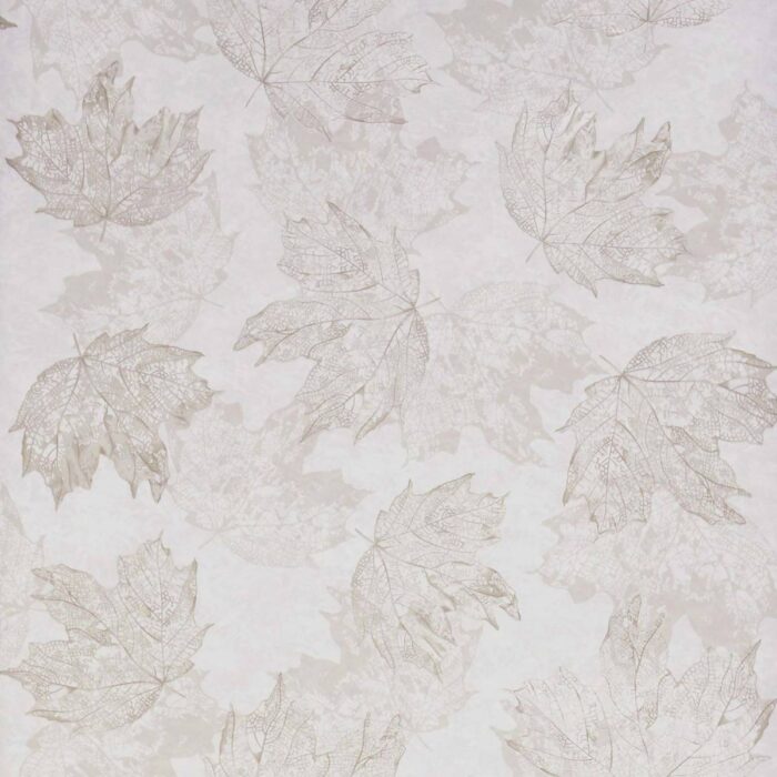 Sycamore Wallpaper - Stone / Pale Gold swatch