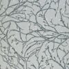 black-grey botanical wallpaper from osborne & little