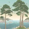 green botanical wallpaper from osborne & little