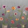 black-grey botanical wallpaper from osborne & little