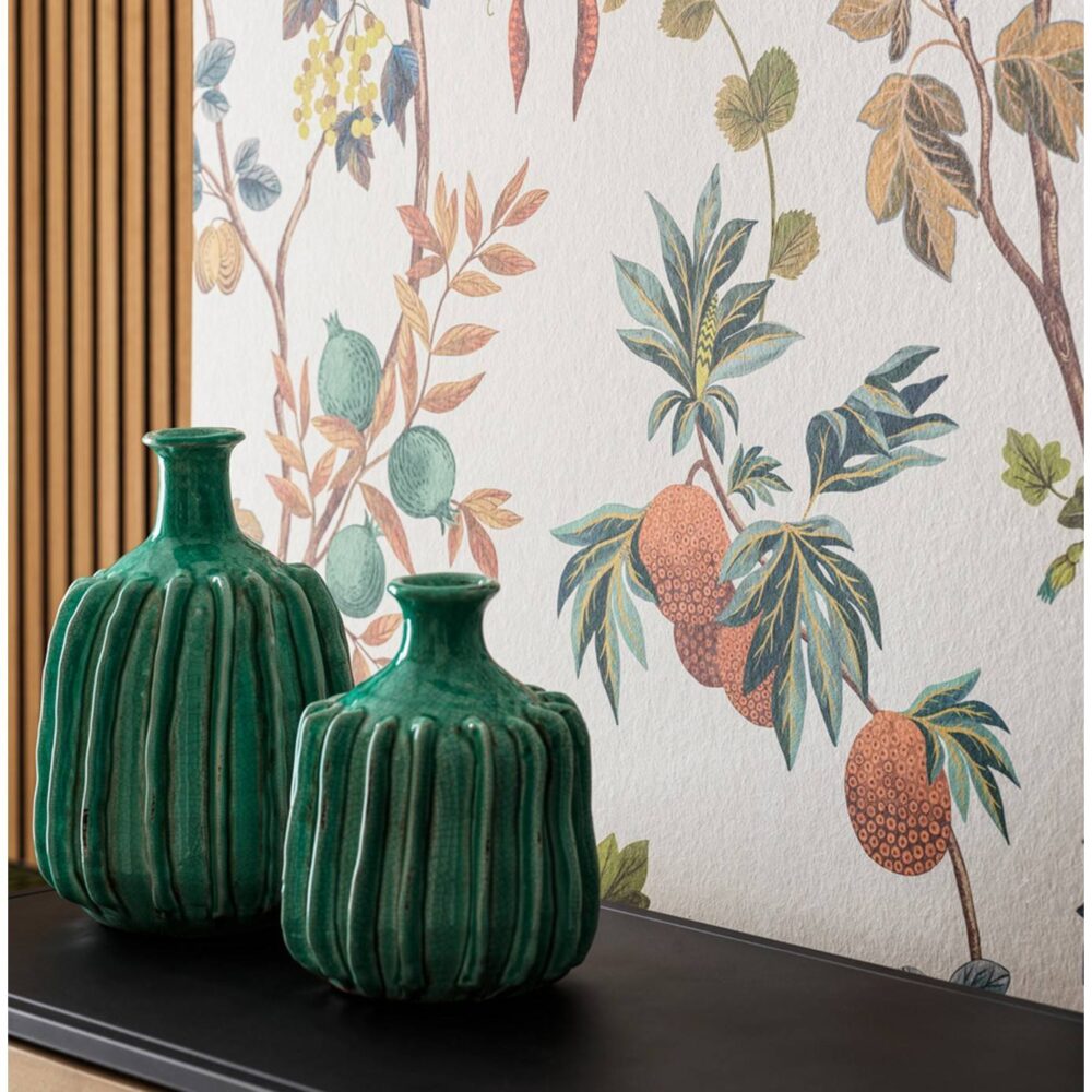 Orchard Wallpaper - Terracotta by Orchard Wallpaper - Terracotta from