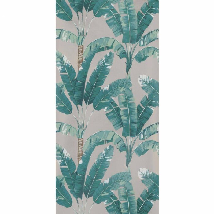 Palmaria Wallpaper - Gilver / Mint swatch