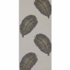 black-grey botanical wallpaper from osborne & little