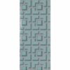 green geometric wallpaper from osborne & little