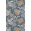 black-grey botanical wallpaper from osborne & little