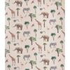 multicolour animal wallpaper from prestigious textiles