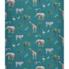 multicolour animal wallpaper from prestigious textiles