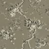 black-grey botanical wallpaper from ralph lauren