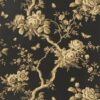 black-grey botanical wallpaper from ralph lauren