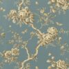 green botanical wallpaper from ralph lauren